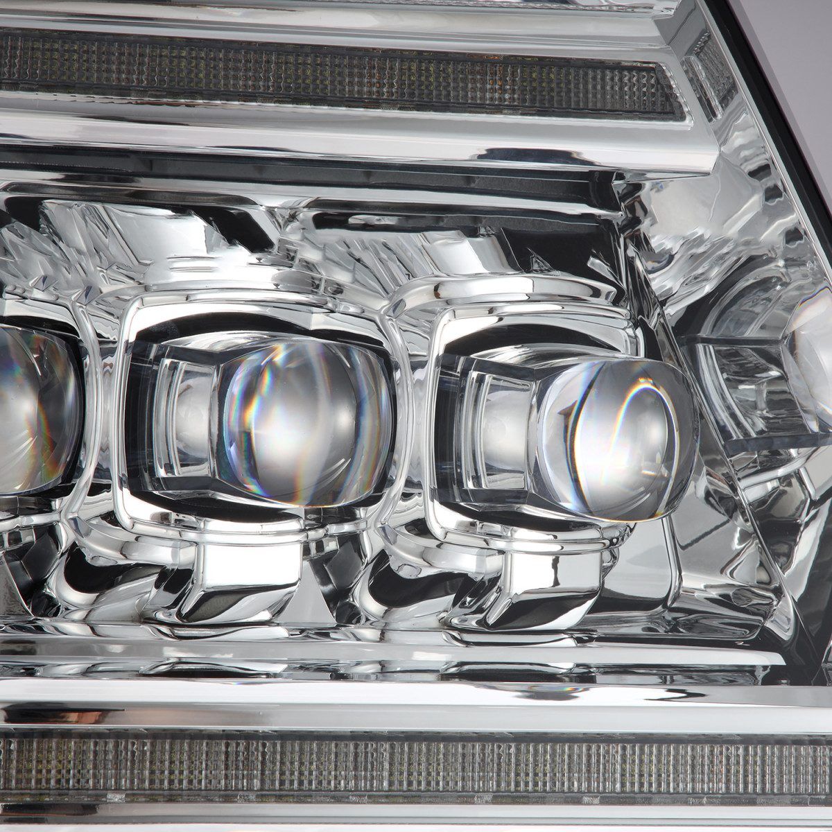 06-08 Lincoln Mark LT NOVA-Series LED Projector Headlights Chrome by AlphaRex