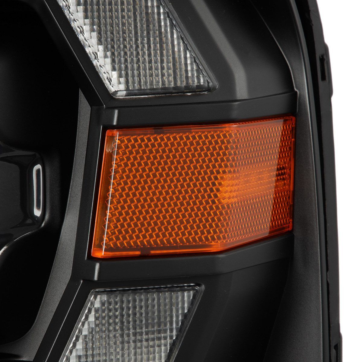 04-08 Ford F-150 LUXX-Series LED Projector Headlights Black by AlphaRex