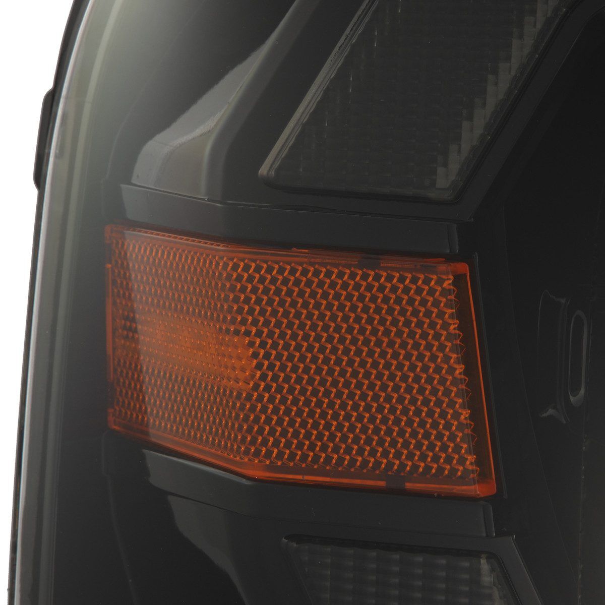 06-08 Lincoln Mark LT LUXX-Series LED Projector Headlights Alpha-Black by AlphaRex