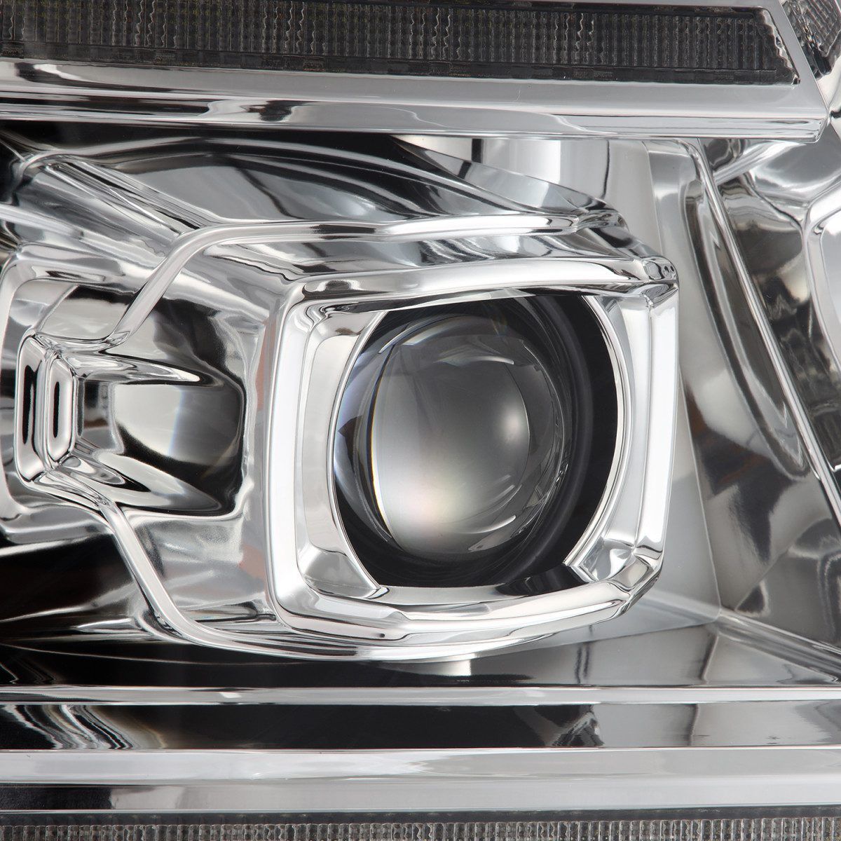 04-08 Ford F-150 PRO-Series Projector Headlights Chrome by AlphaRex