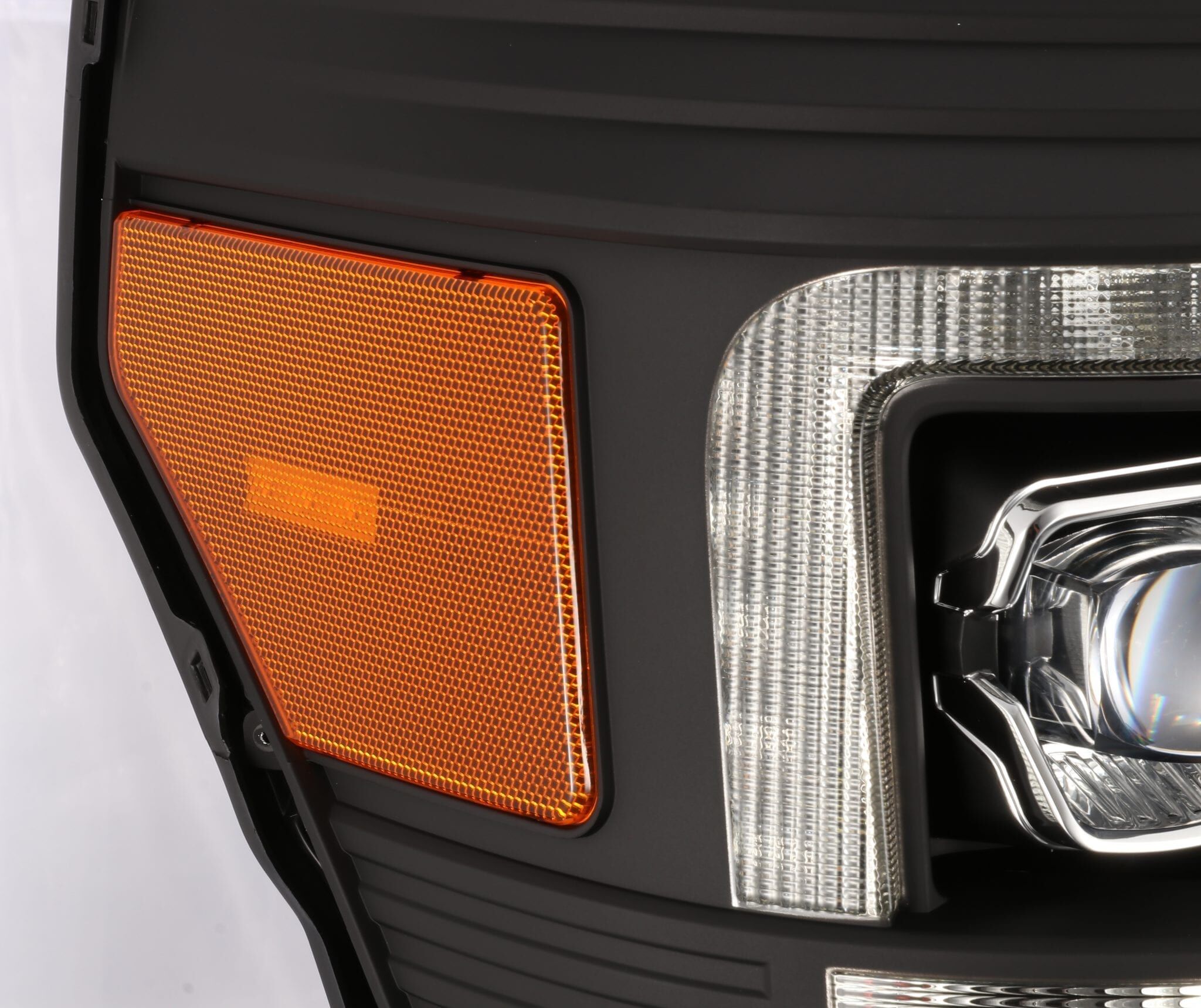 11-16 Ford F-250/F-350 Super Duty NOVA-Series LED Projector Headlights Black by AlphaRex