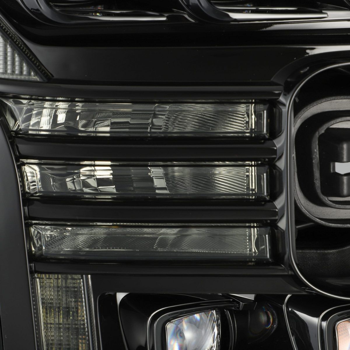 17-20 F-150 Raptor NOVA-Series LED Projector Headlights Alpha-Black by AlphaRex