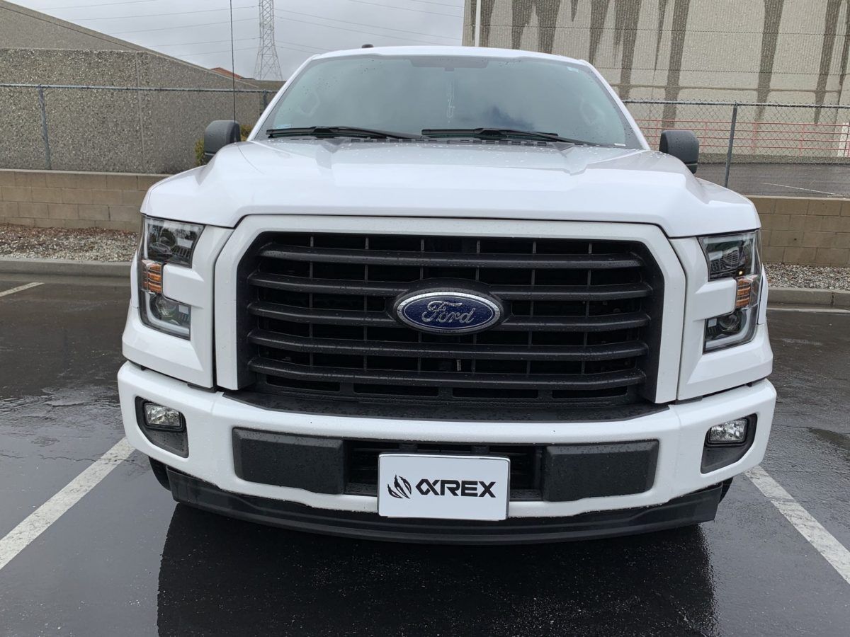 15-17 Ford F-150 LUXX-Series LED Projector Headlights Black by AlphaRex