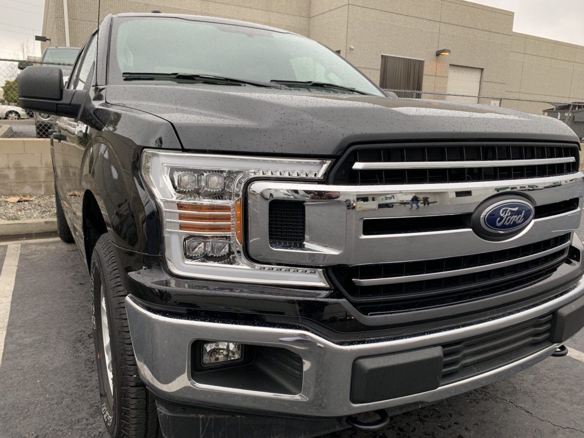 18-20 Ford F-150 NOVA-Series LED Projector Headlights Chrome by AlphaRex