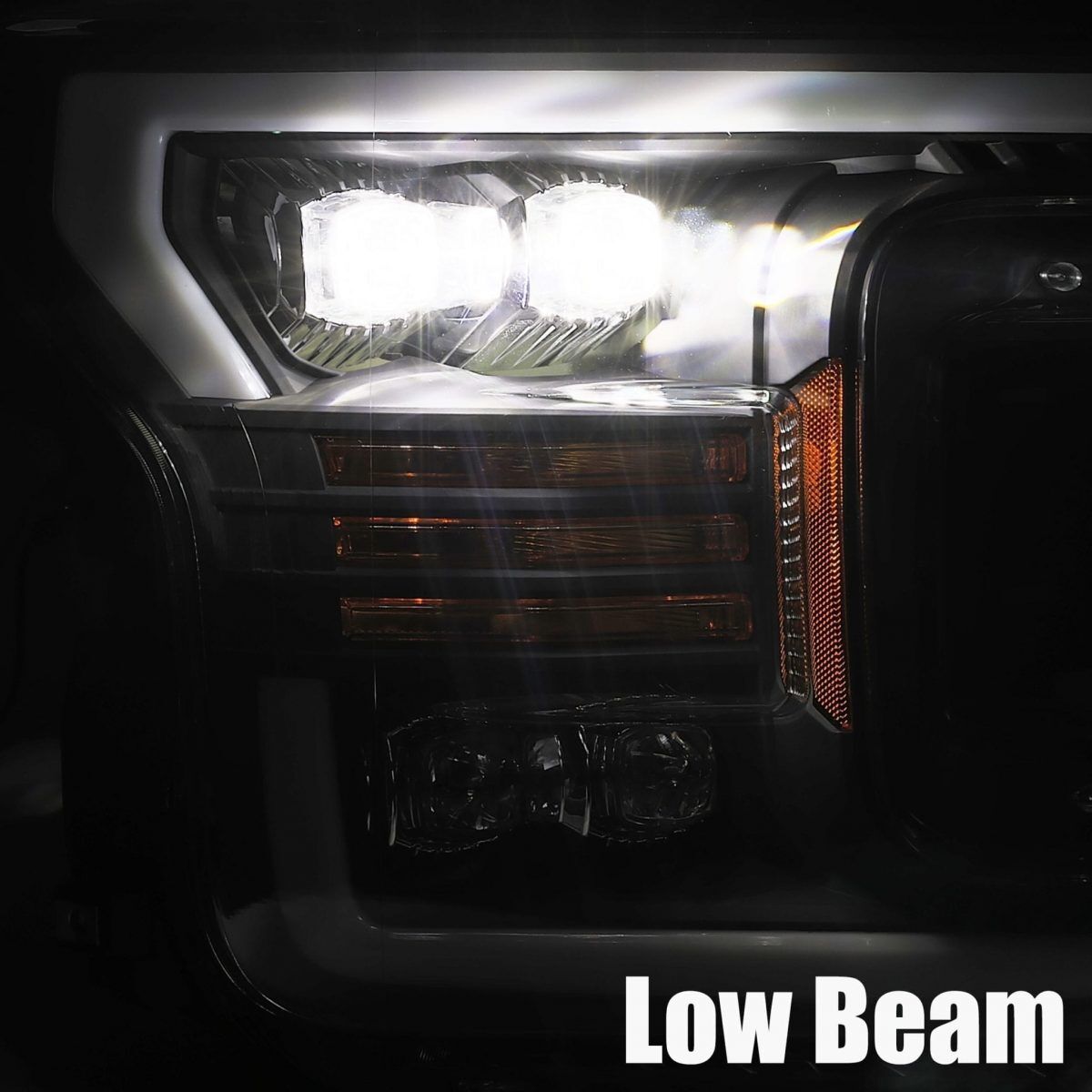 18-20 Ford F-150 NOVA-Series LED Projector Headlights Chrome by AlphaRex