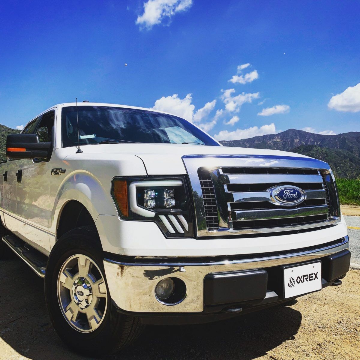 09-14 Ford F-150 NOVA-Series LED Projector Headlights Jet Black by AlphaRex