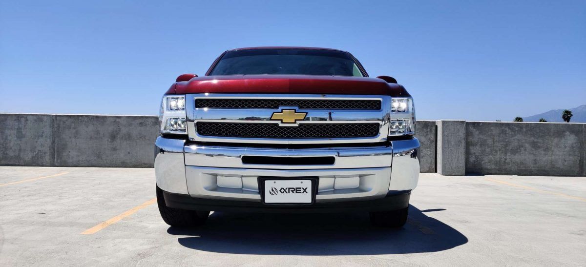 07-13 Chevrolet Silverado NOVA-Series LED Projector Headlights Chrome by AlphaRex