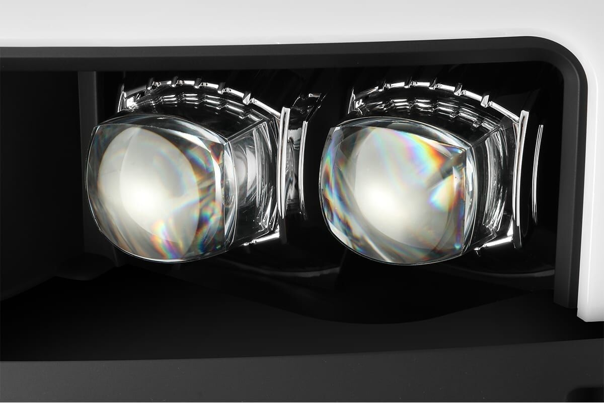 15-19 Chevrolet Silverado 2500HD/3500HD NOVA-Series LED Projector Headlights Black G2 by AlphaRex