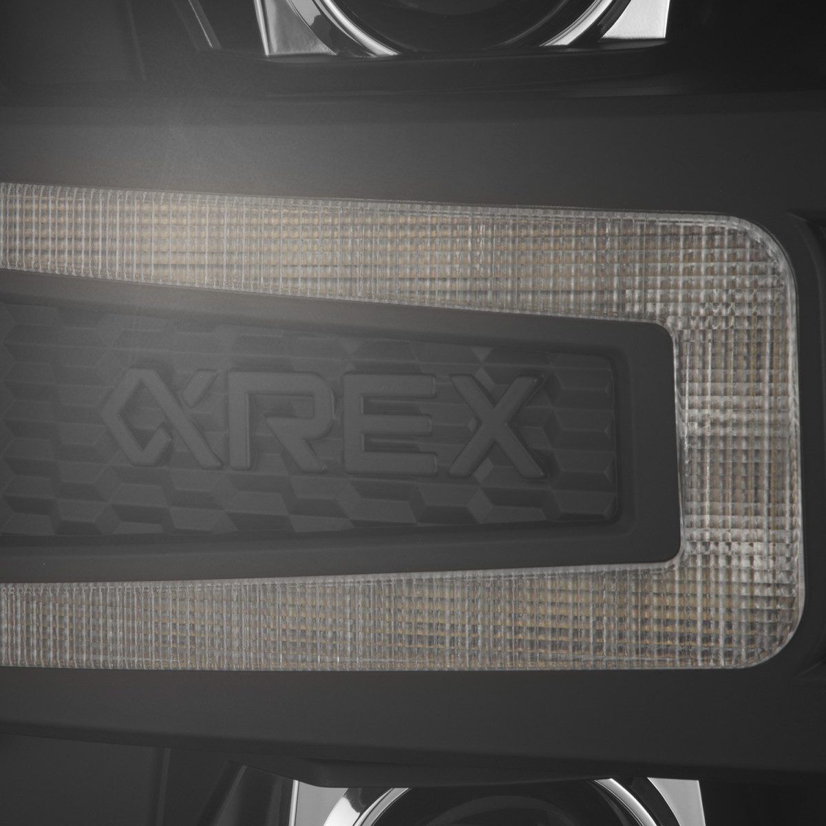 16-18 Chevrolet Silverado 1500 LUXX-Series LED Projector Headlights Black by AlphaRex