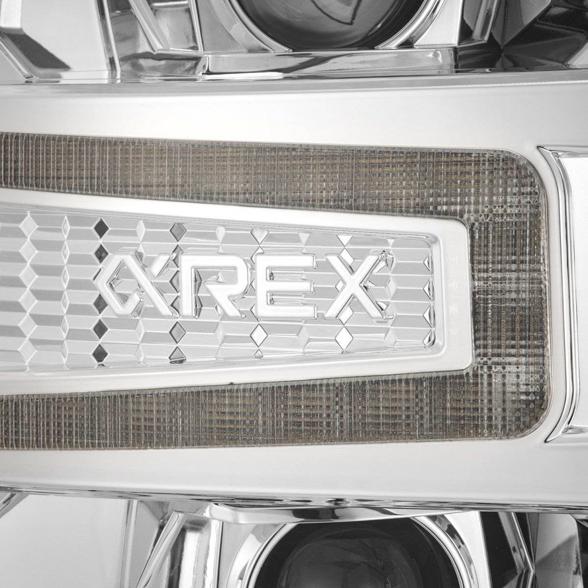 16-18 Chevrolet Silverado 1500 LUXX-Series LED Projector Headlights Chrome by AlphaRex