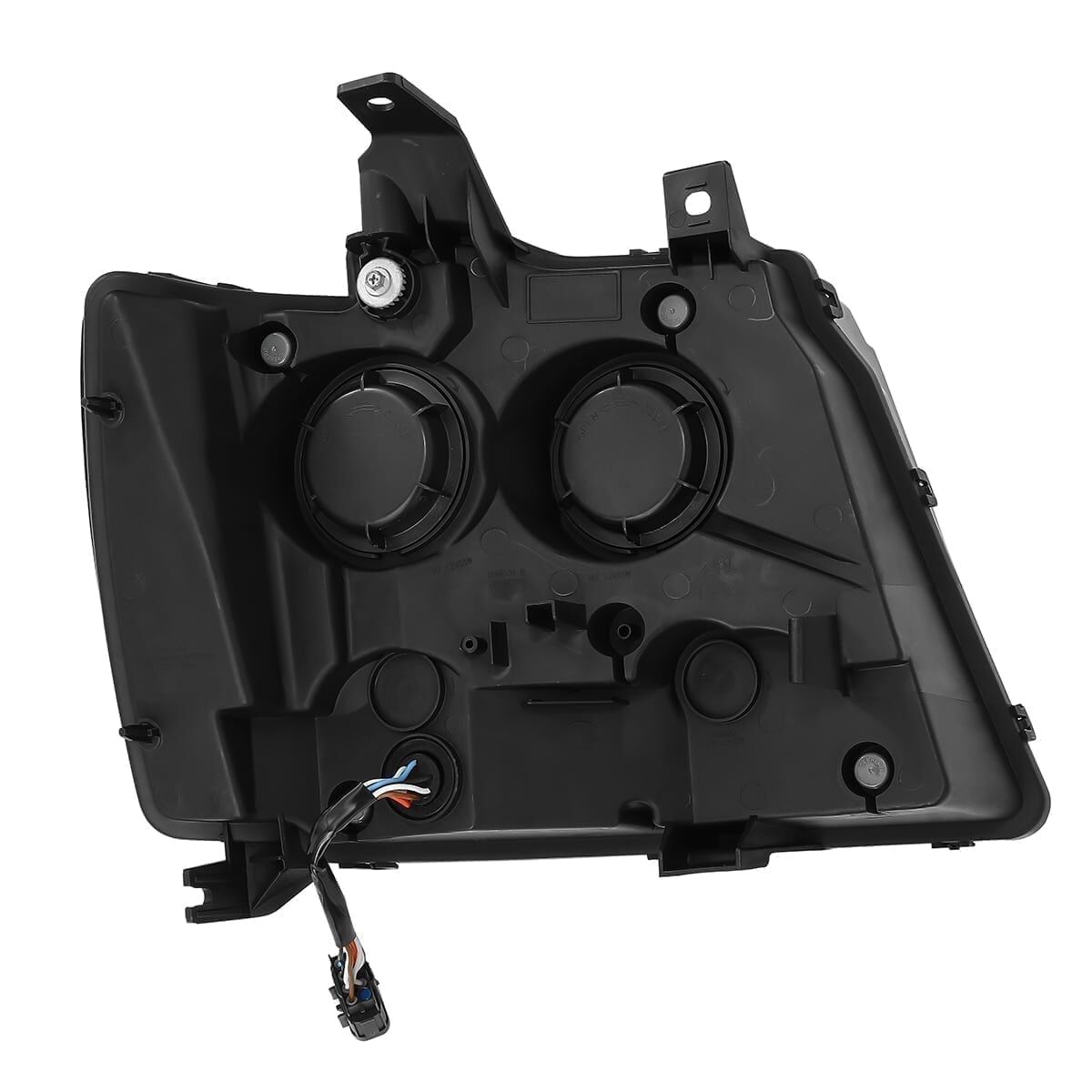 07-13 Chevrolet Avalanche NOVA-Series LED Projector Headlights Jet Black by AlphaRex