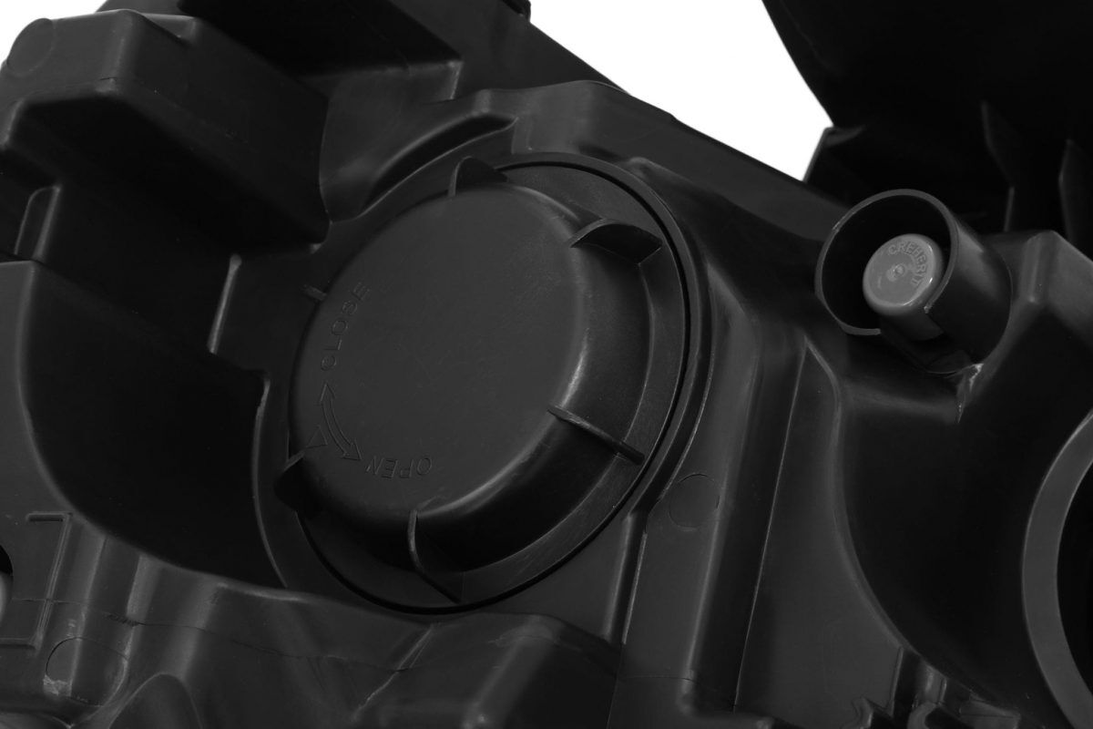 2019-2024 Ram 1500 NOVA-Series LED Projector Headlights Jet Black by AlphaRex
