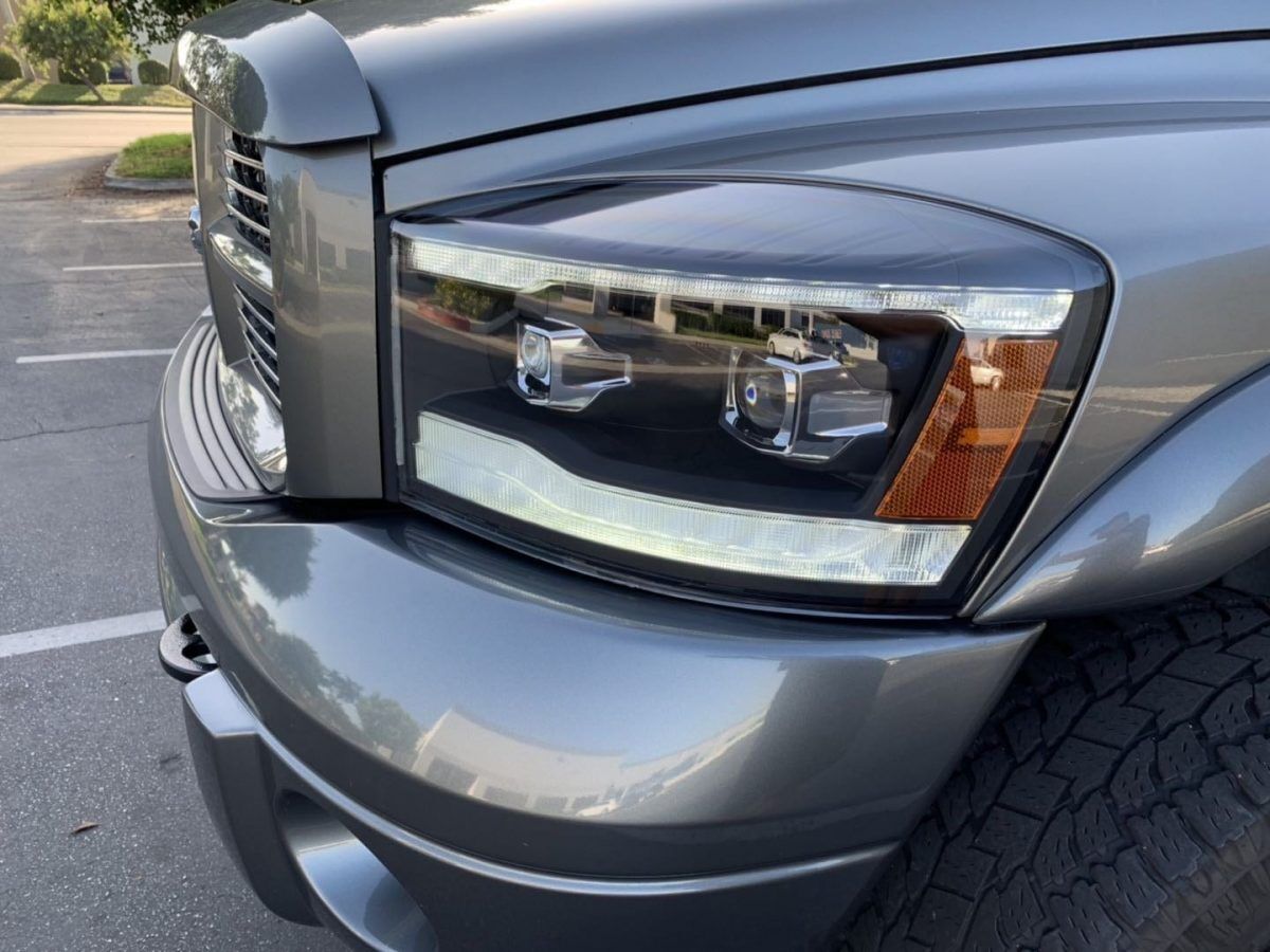 06-08 Dodge Ram PRO-Series Projector Headlights Alpha-Black by AlphaRex