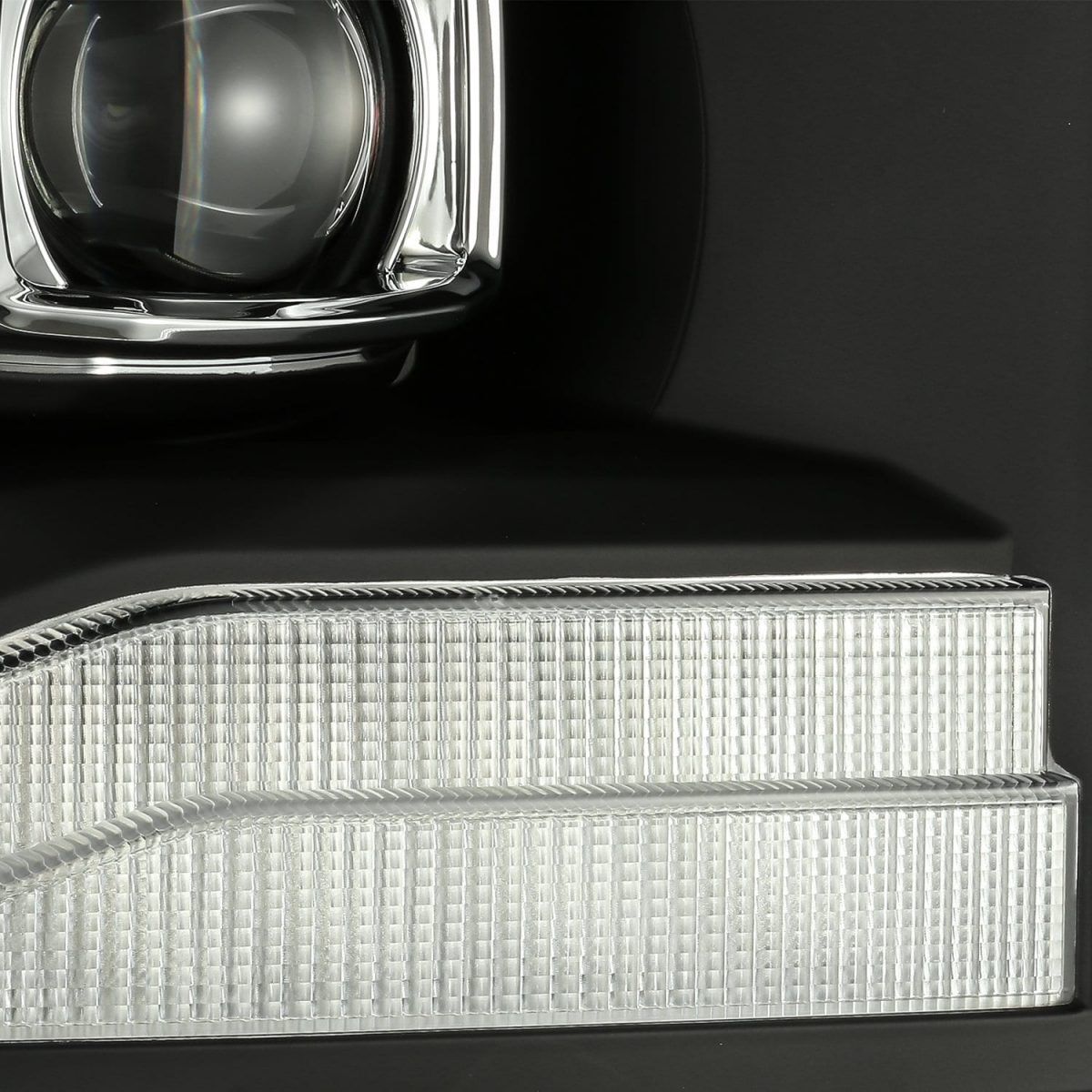 06-08 Dodge Ram PRO-Series Projector Headlights Black by AlphaRex