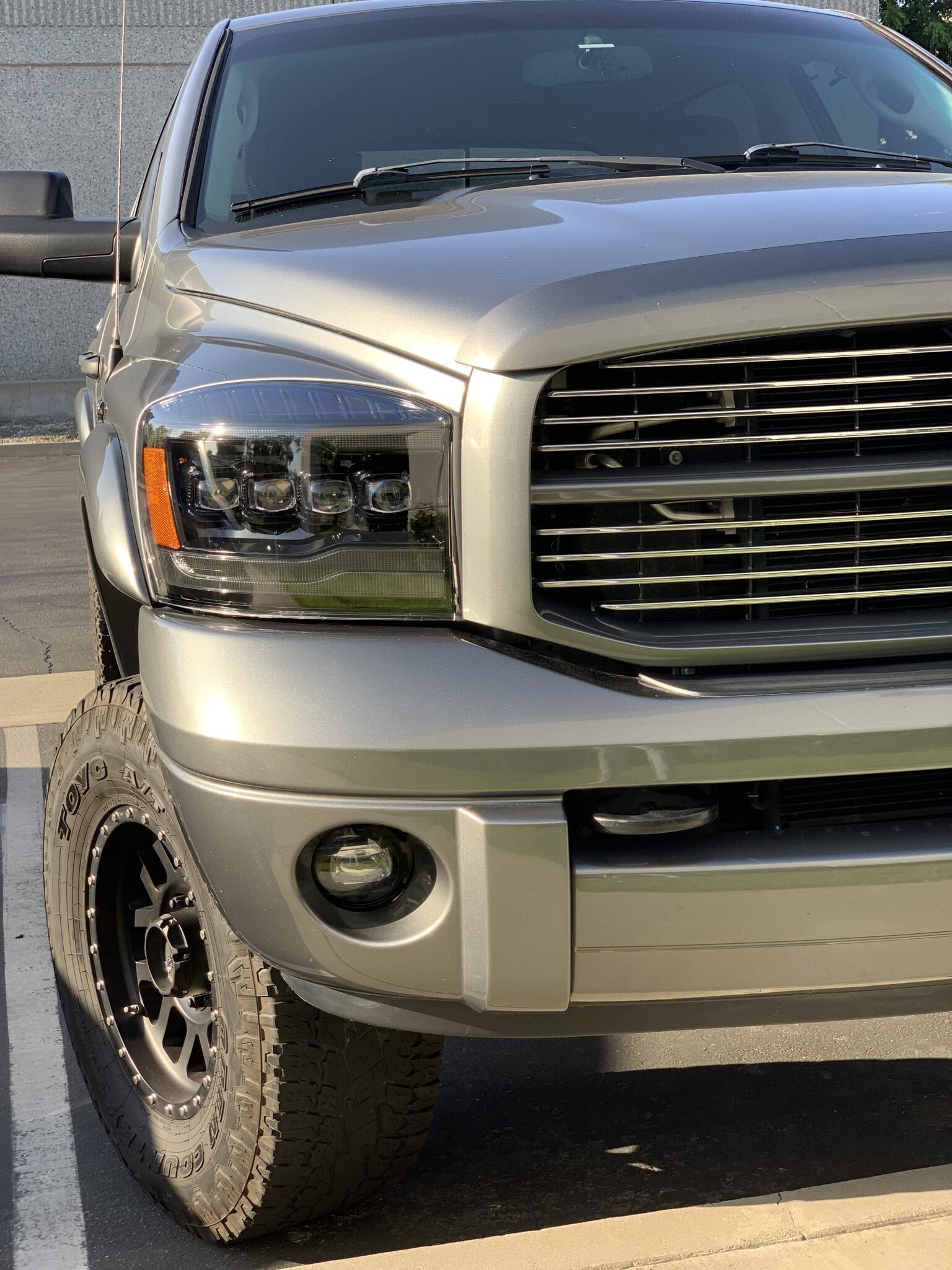 06-08 Dodge Ram 1500 NOVA-Series LED Projector Headlights Black by AlphaRex