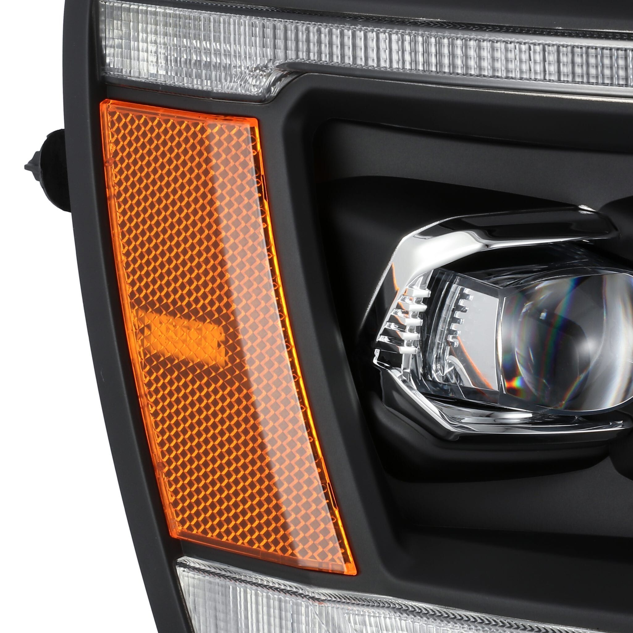 06-08 Dodge Ram 1500 NOVA-Series LED Projector Headlights Black by AlphaRex