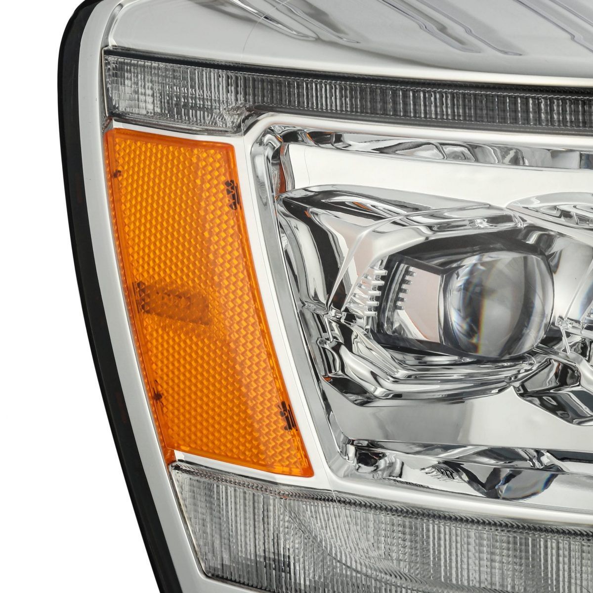 06-09 Dodge Ram 2500/3500 NOVA-Series LED Projector Headlights Chrome by AlphaRex