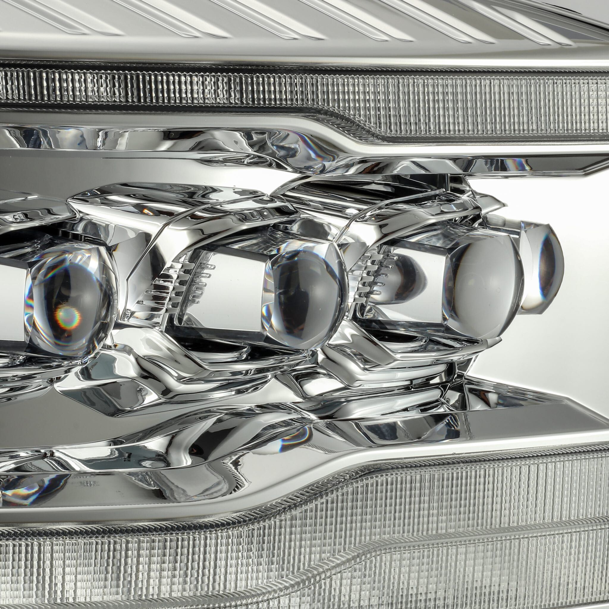 06-09 Dodge Ram 2500/3500 NOVA-Series LED Projector Headlights Chrome by AlphaRex