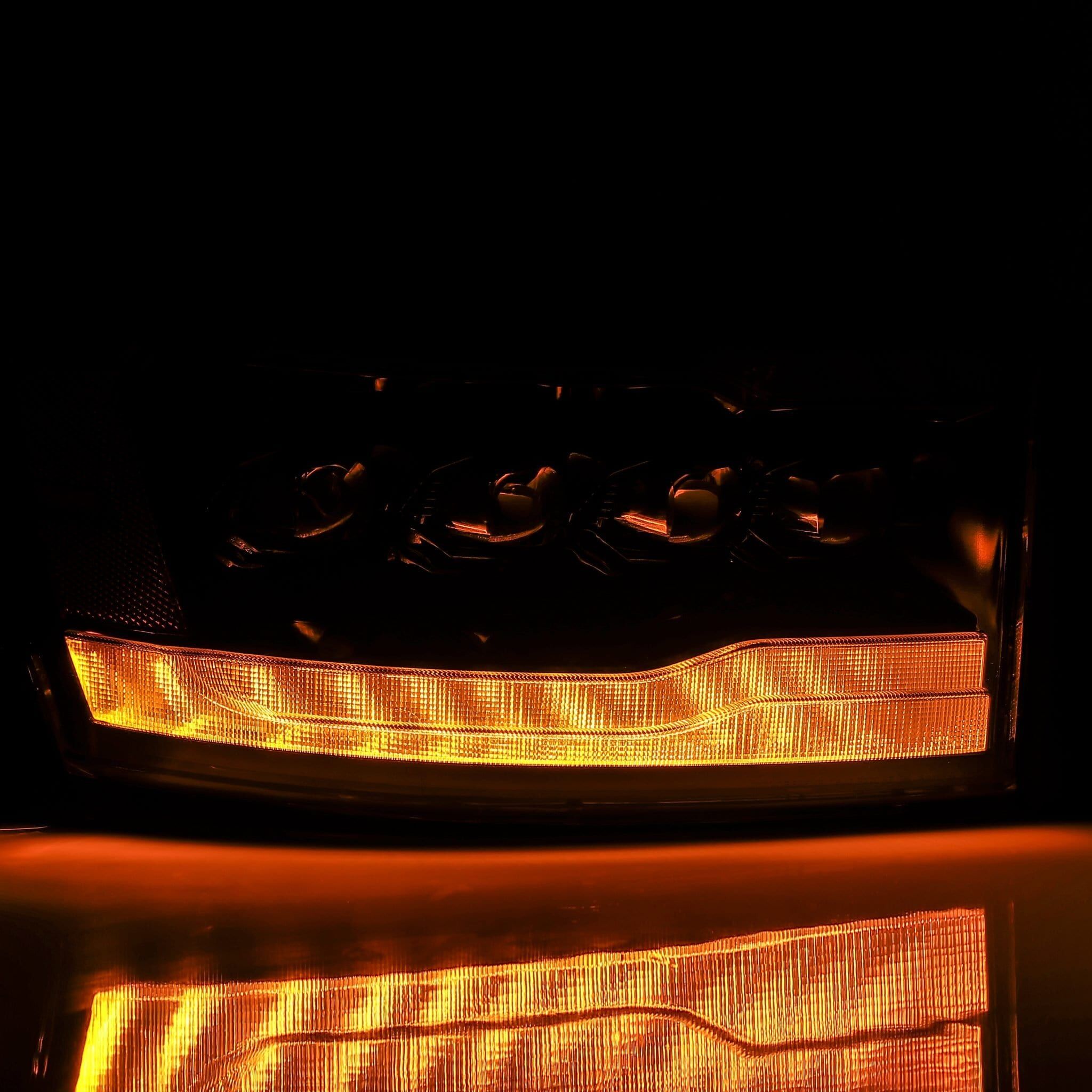 06-08 Dodge Ram 1500 NOVA-Series LED Projector Headlights Alpha-Black by AlphaRex
