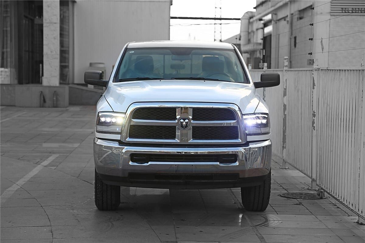 09-18 Ram 1500 Truck NOVA-Series LED Projector Headlights Alpha-Black by AlphaRex