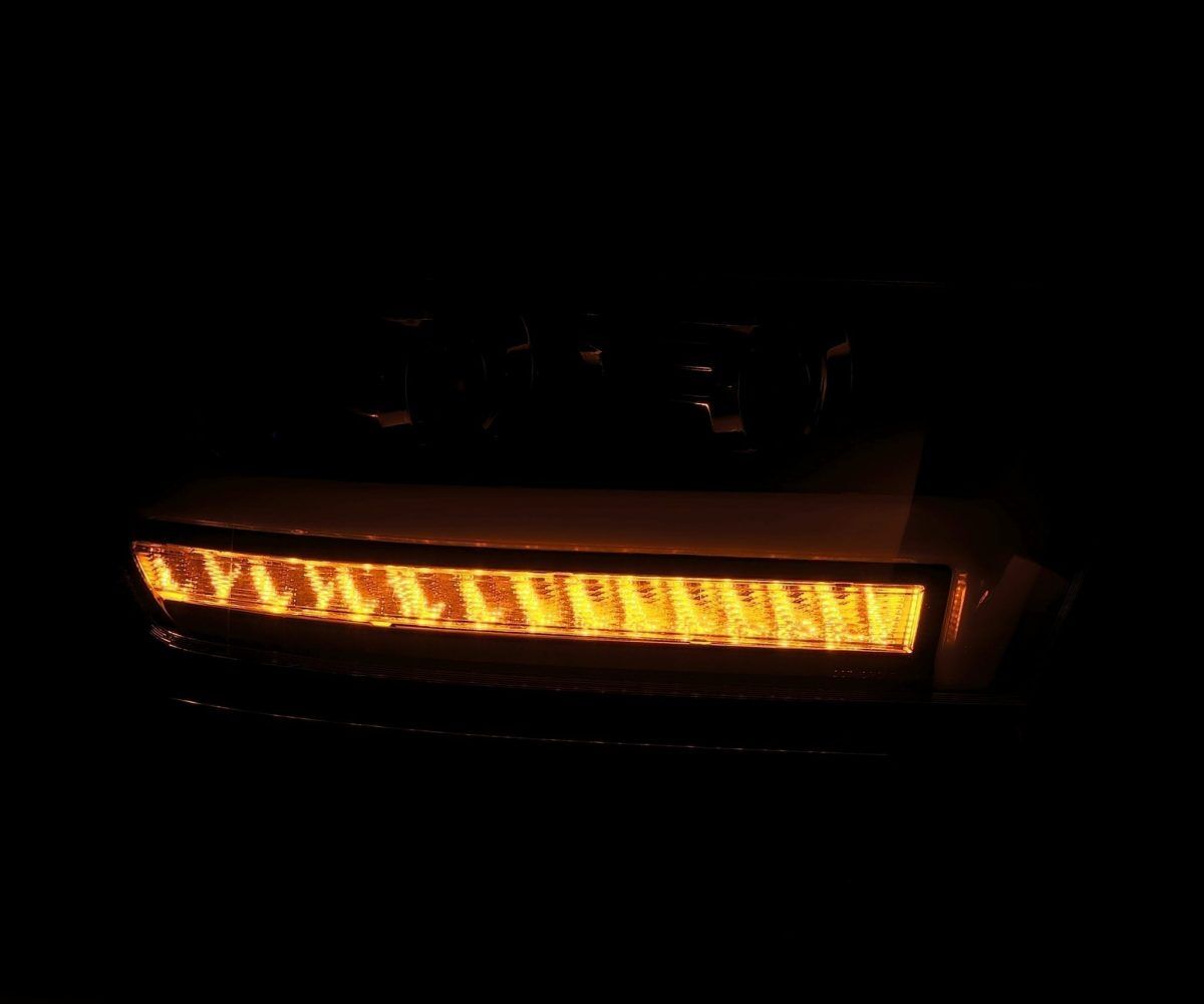 2019-2024 Ram 1500 LUXX-Series LED Projector Headlights Chrome by AlphaRex