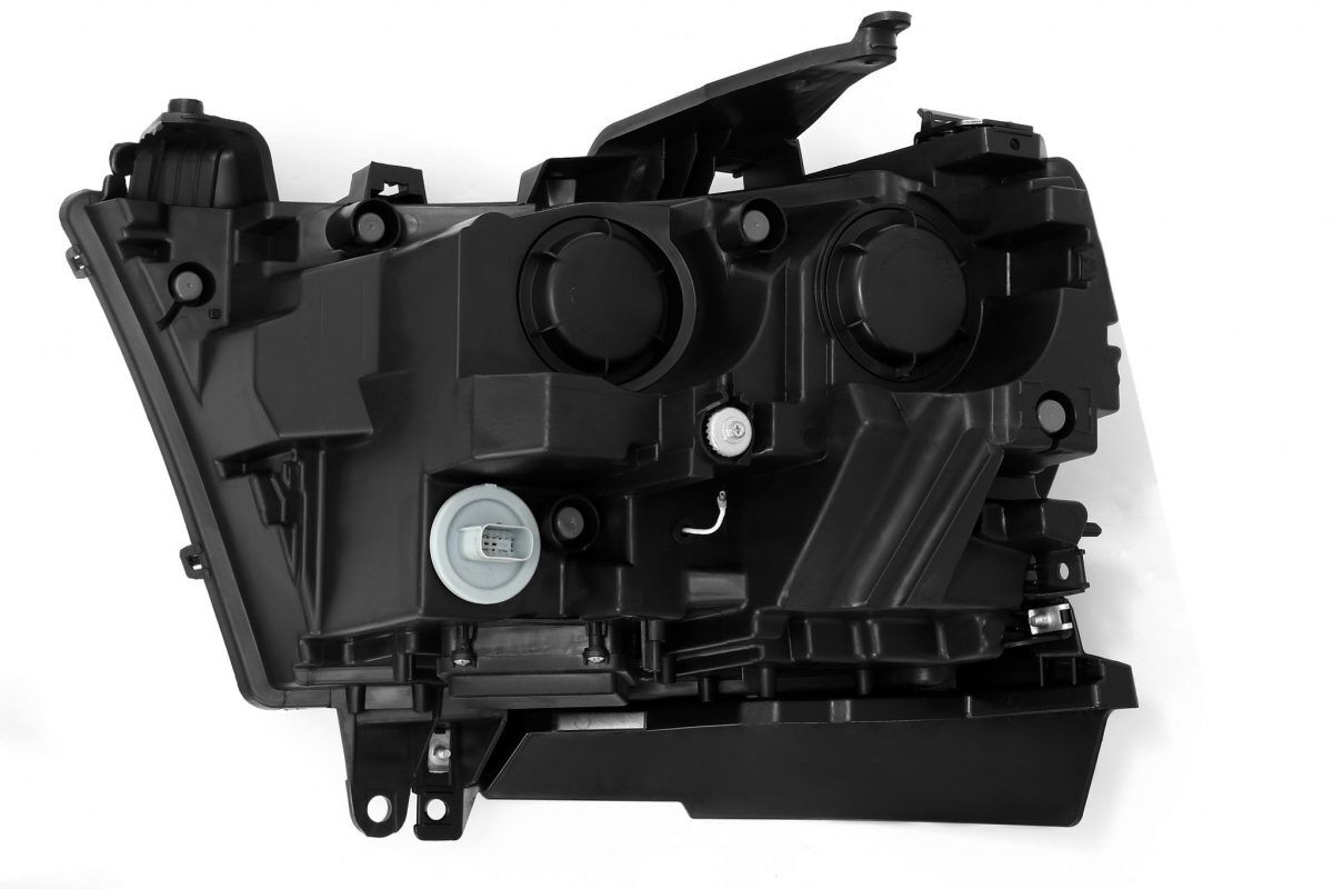 2019-2024 Ram 1500 LUXX-Series LED Projector Headlights Chrome by AlphaRex