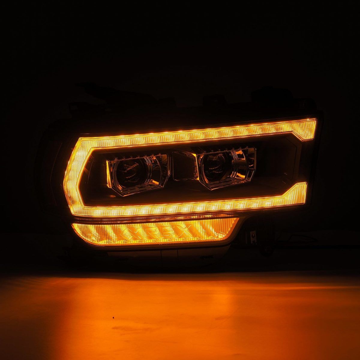 2019-2024 Ram 2500/3500 PRO-Series Projector Headlights Black by AlphaRex