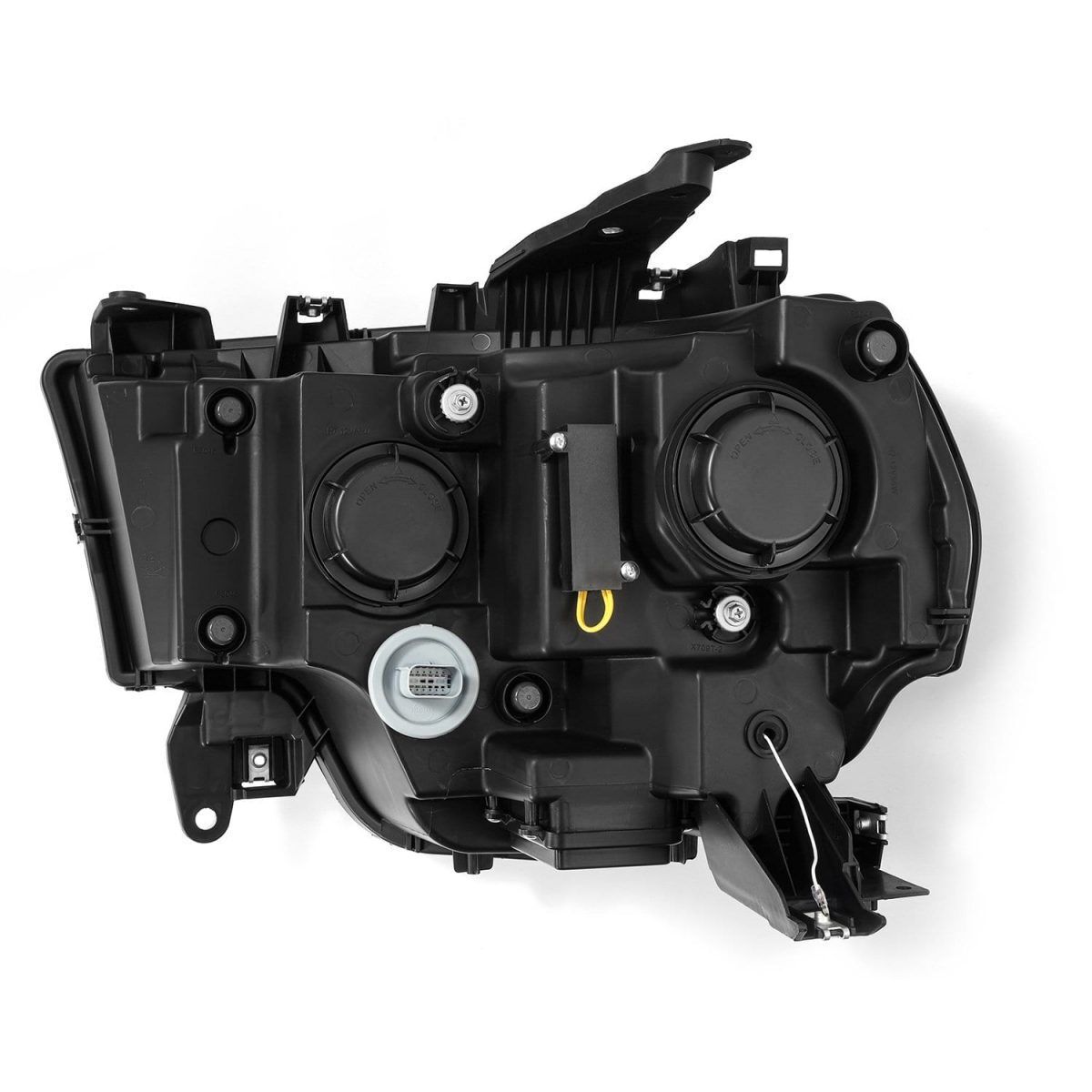 2019-2024 Ram 2500/3500 PRO-Series Projector Headlights Black by AlphaRex