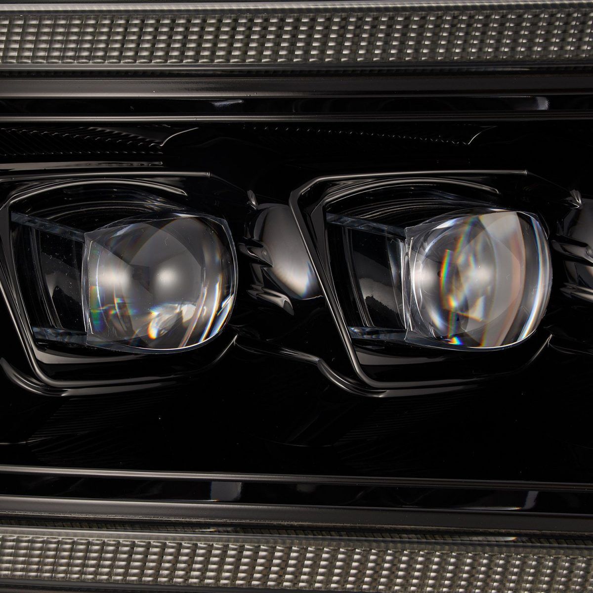 2019-2024 Ram 2500/3500 NOVA-Series LED Projector Headlights Alpha-Black by AlphaRex