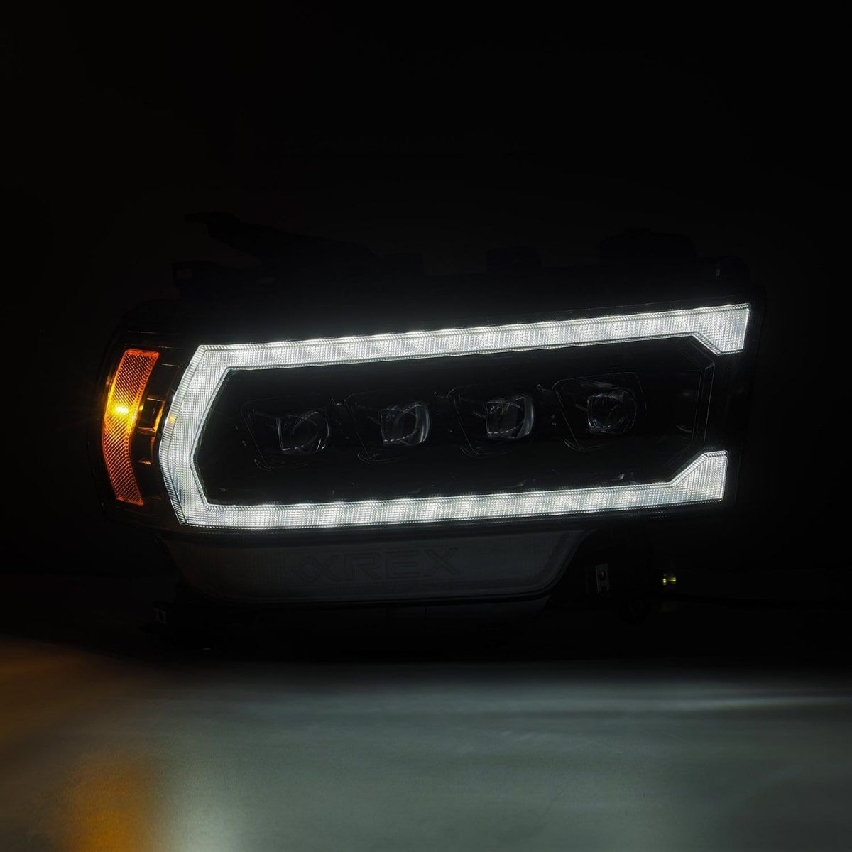 2019-2024 Ram 2500/3500 NOVA-Series LED Projector Headlights Alpha-Black by AlphaRex