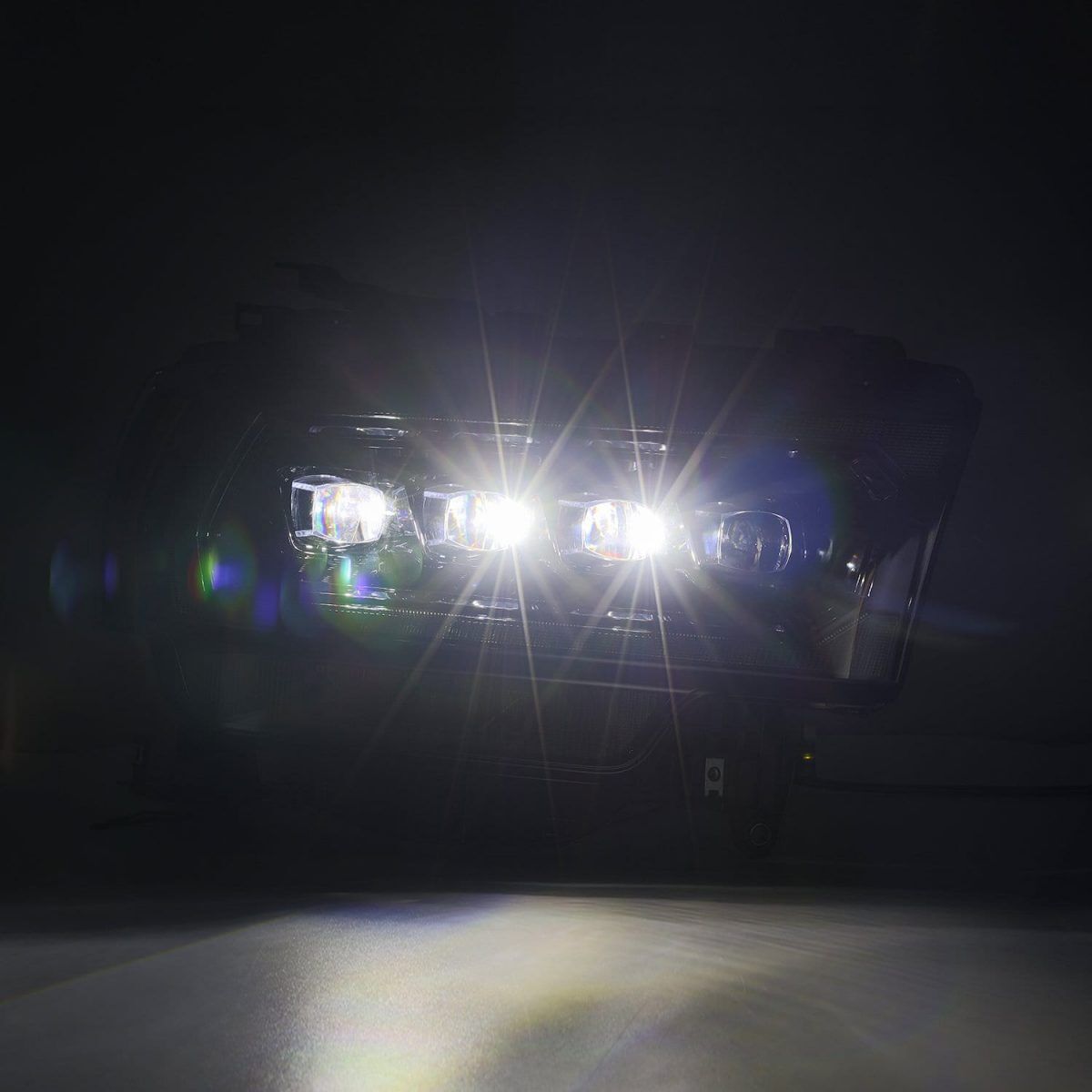 2019-2024 Ram 2500/3500 NOVA-Series LED Projector Headlights Alpha-Black by AlphaRex