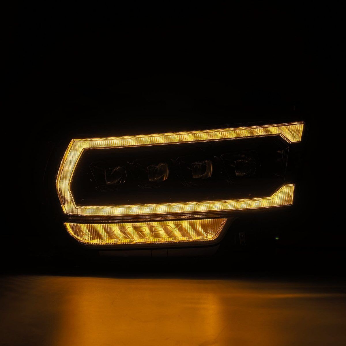 2019-2024 Ram 2500/3500 NOVA-Series LED Projector Headlights Alpha-Black by AlphaRex