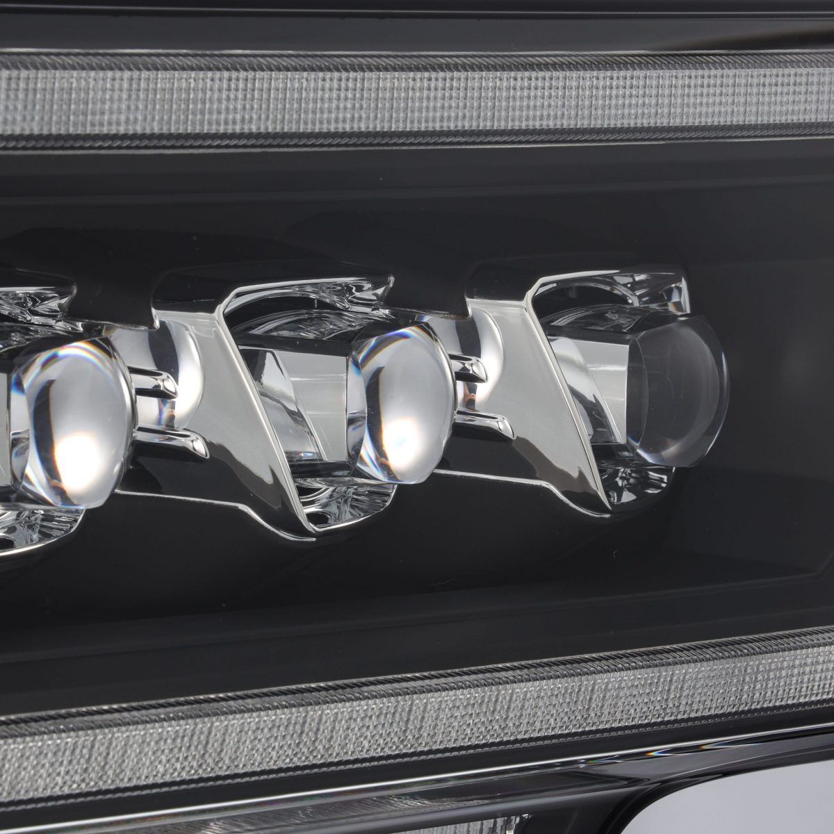 2019-2024 Ram 2500/3500 NOVA-Series LED Projector Headlights Black by AlphaRex