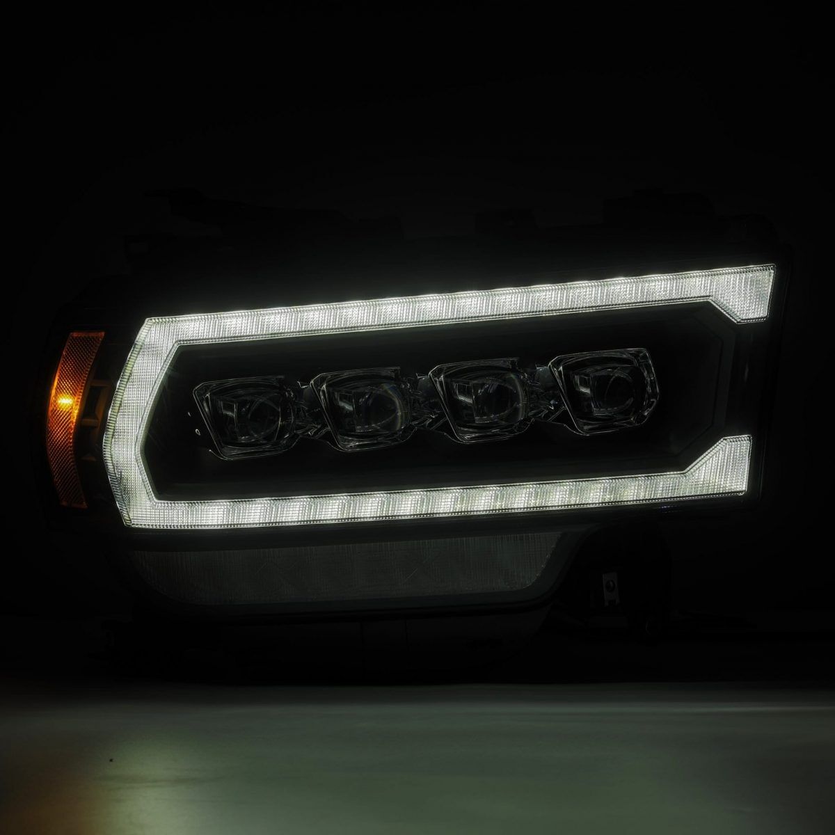 2019-2024 Ram 2500/3500 NOVA-Series LED Projector Headlights Black by AlphaRex