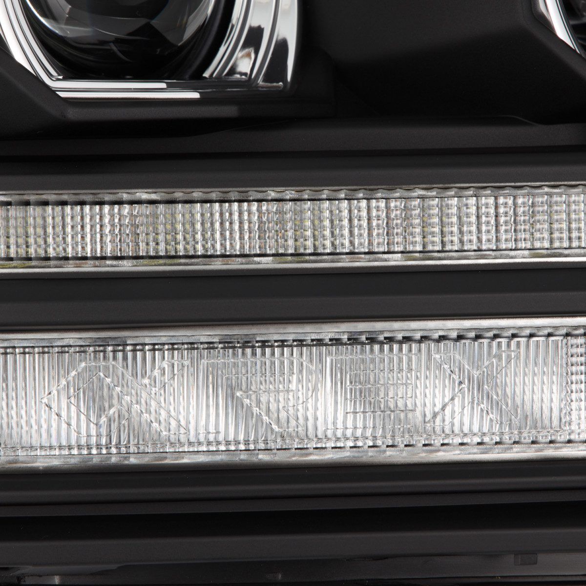 10-18 Ram 2500/3500 Truck PRO-Series (5th Gen 2500 G2 Style) Projector Headlights Black by AlphaRex