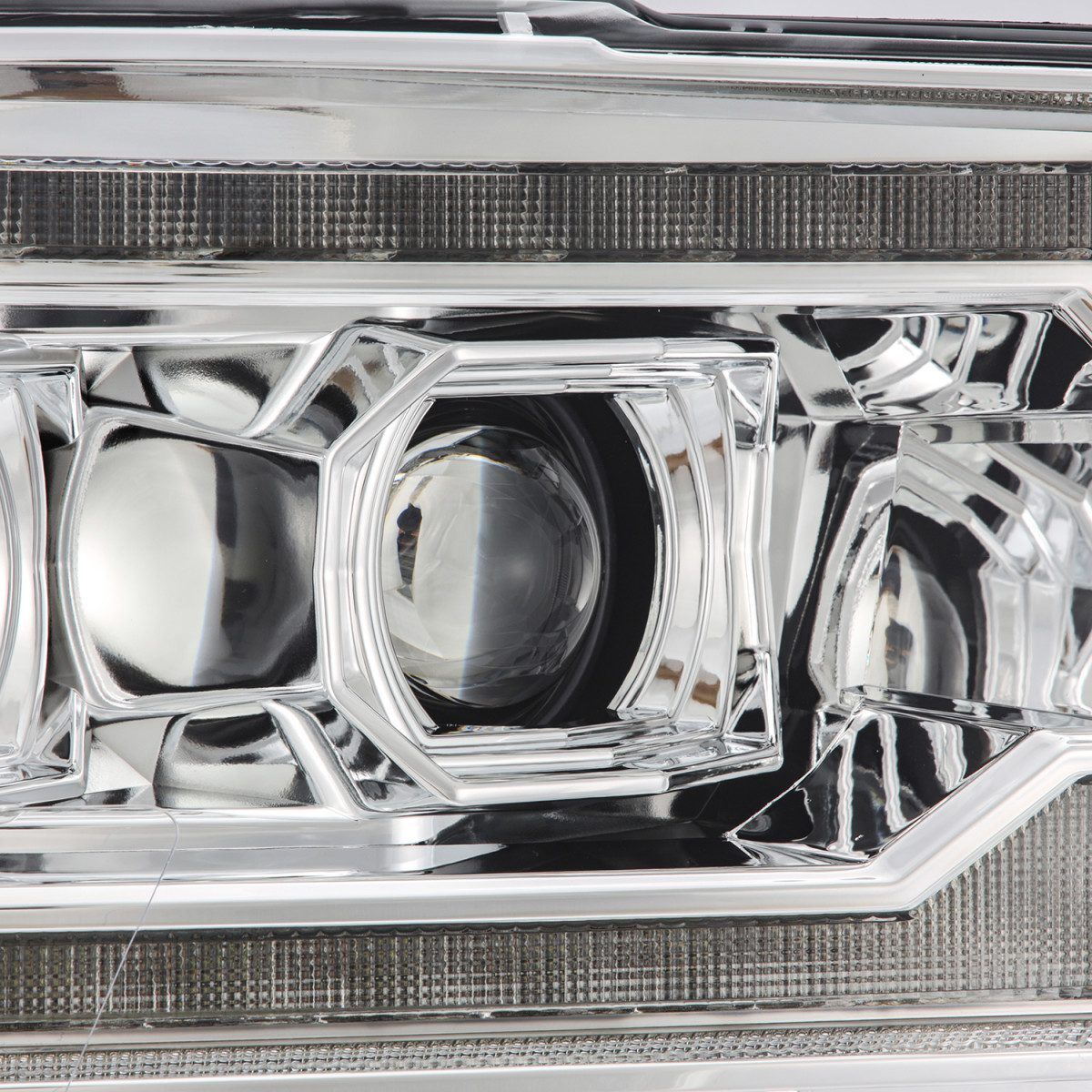 10-18 Ram 2500/3500 Truck PRO-Series (5th Gen 2500 G2 Style) Projector Headlights Chrome by AlphaRex