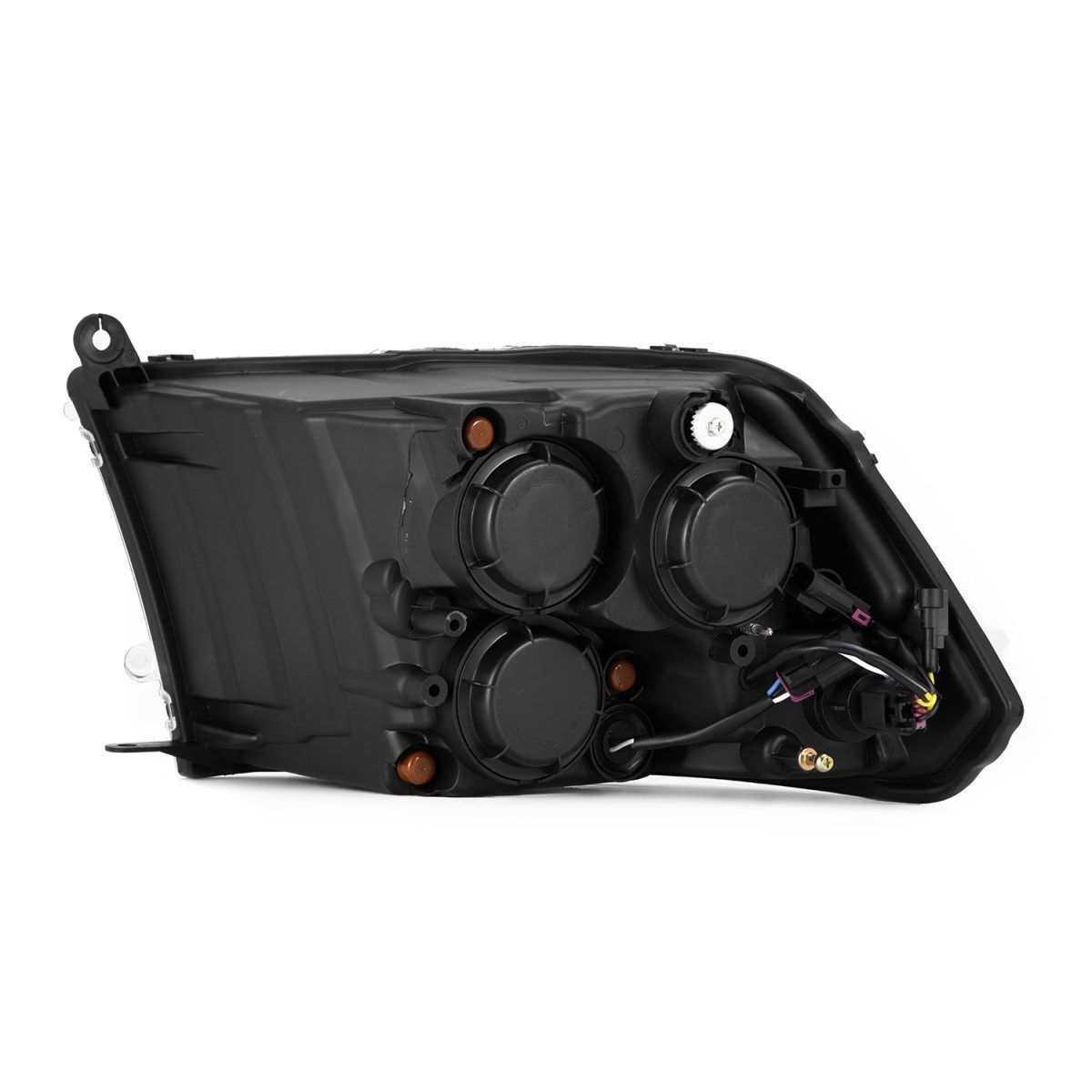 10-18 Ram 2500/3500 Truck PRO-Series (5th Gen 2500 G2 Style) Projector Headlights Chrome by AlphaRex