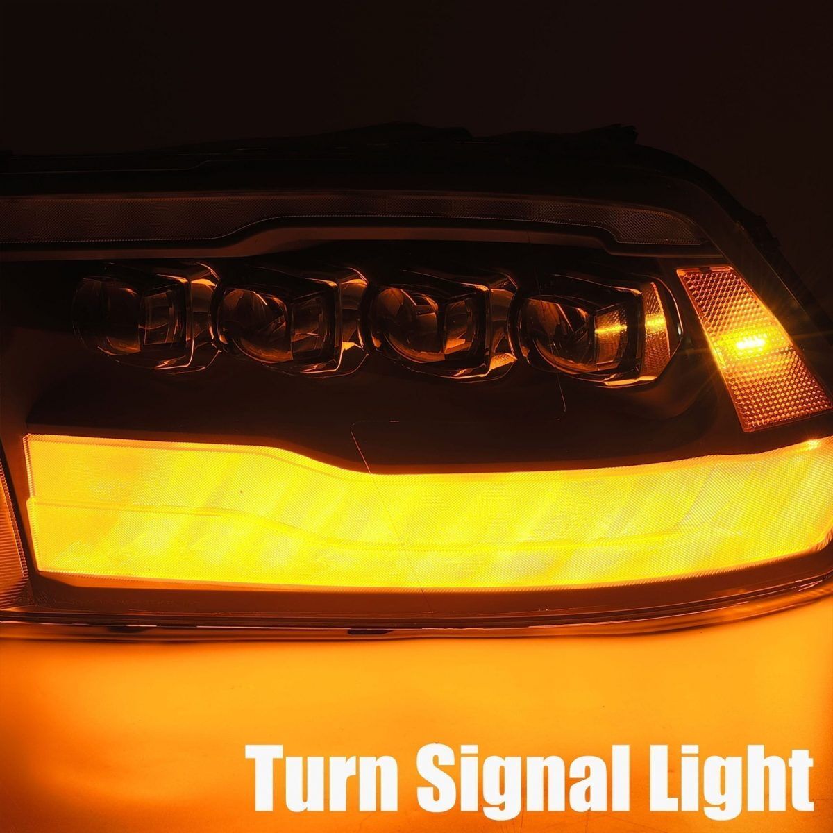 10-18 Ram 2500/3500 Truck NOVA-Series LED Projector Headlights Chrome by AlphaRex