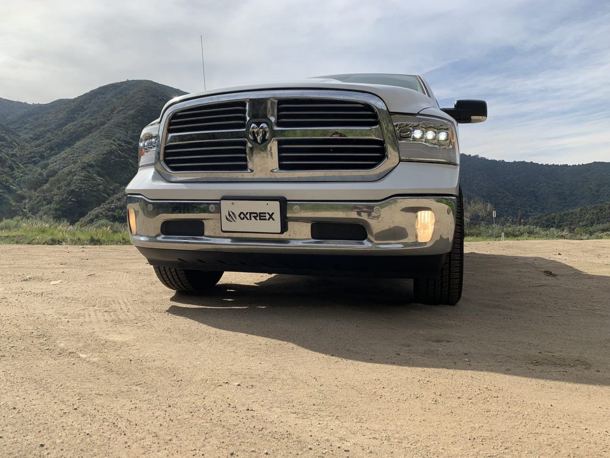 10-18 Ram 2500/3500 Truck NOVA-Series LED Projector Headlights Chrome by AlphaRex