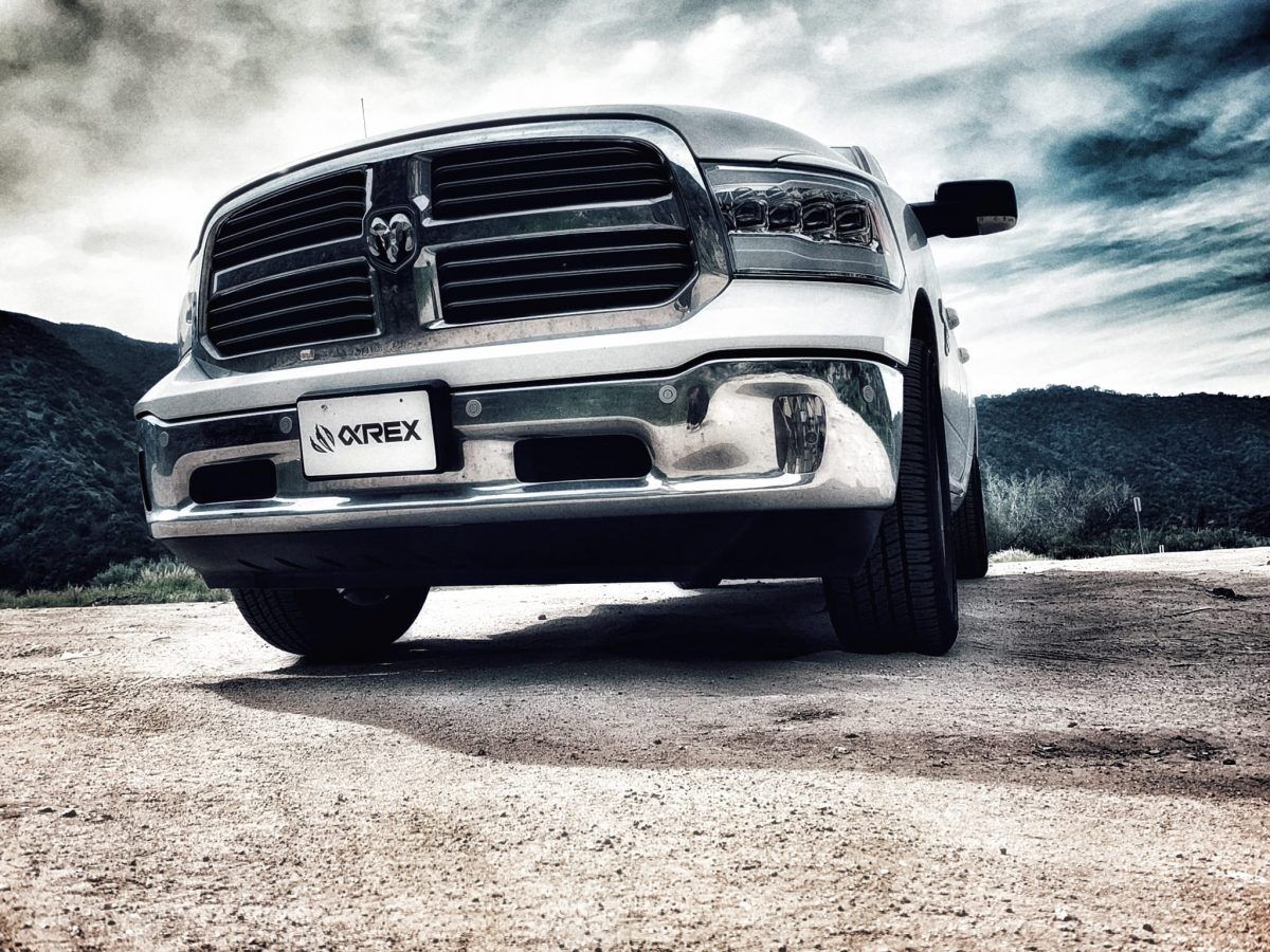 10-18 Ram 2500/3500 Truck NOVA-Series LED Projector Headlights Chrome by AlphaRex