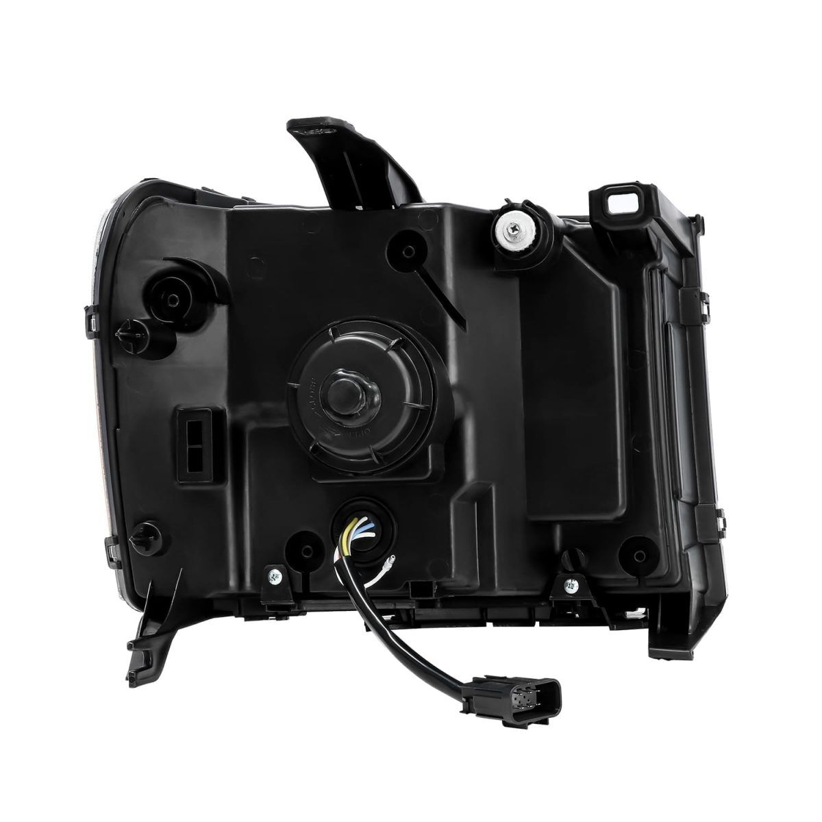 07-13 GMC Sierra 1500 NOVA-Series LED Projector Headlights Black by AlphaRex