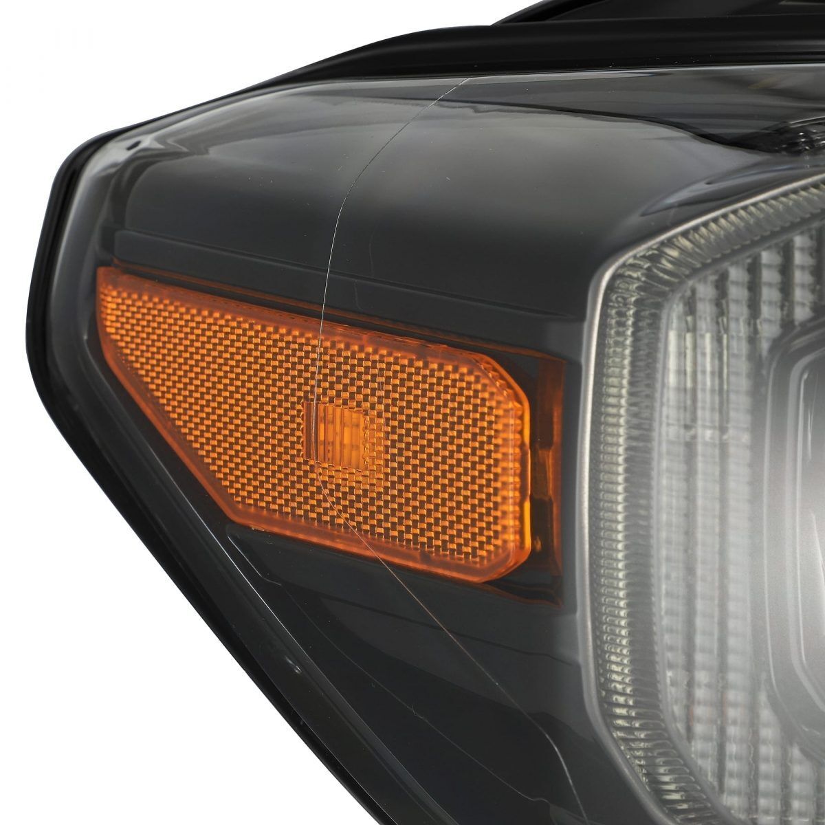 16-23 Toyota Tacoma NOVA-Series LED Projector Headlights Alpha-Black by AlphaRex