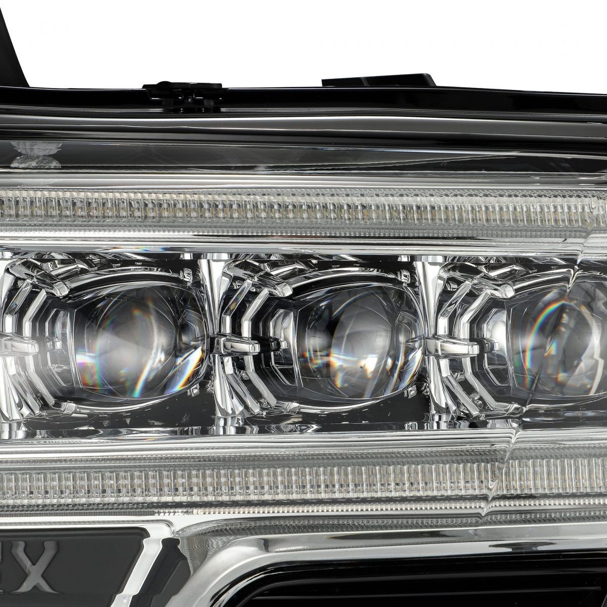 16-23 Toyota Tacoma NOVA-Series LED Projector Headlights Chrome by AlphaRex