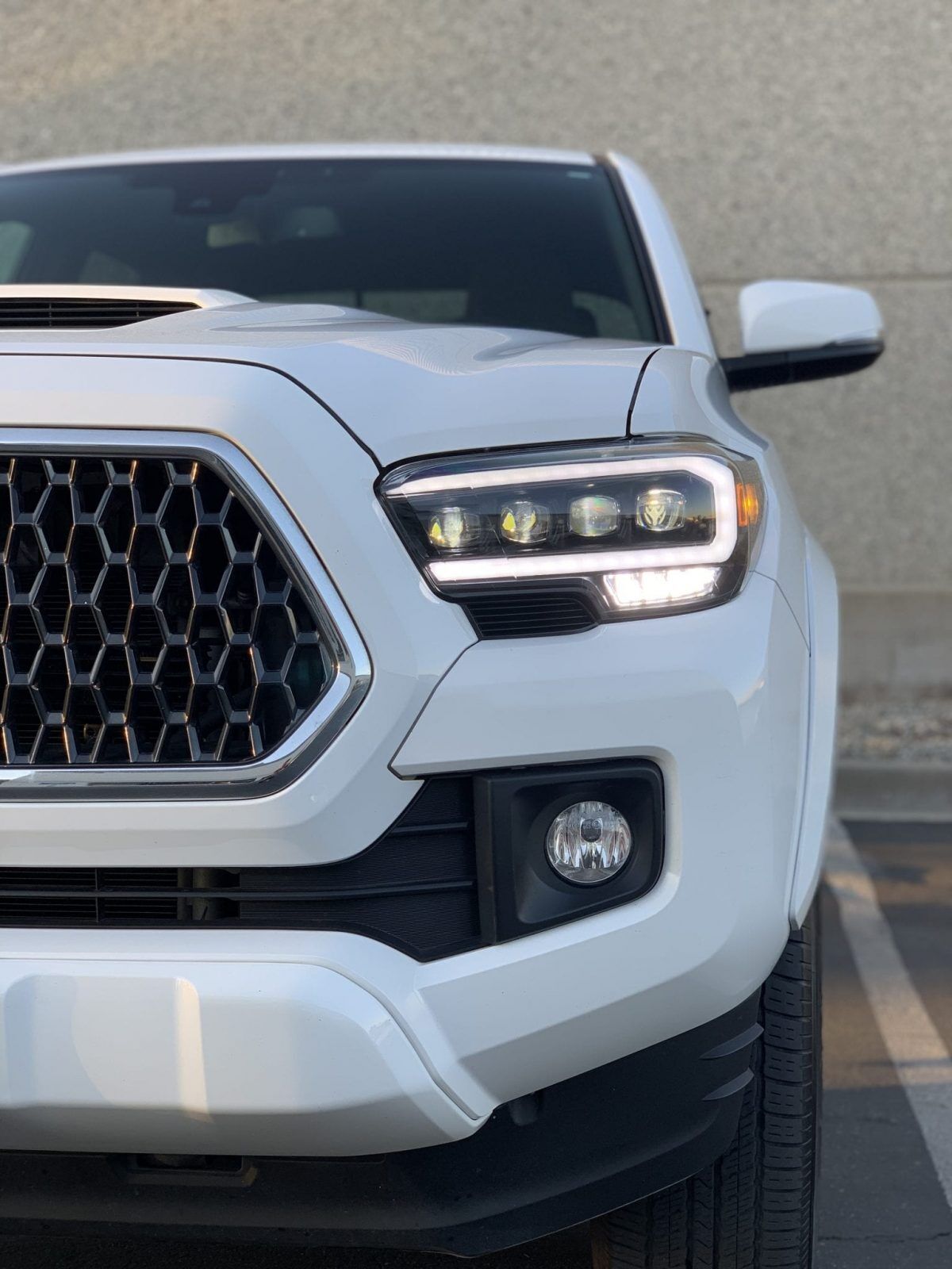 16-23 Toyota Tacoma NOVA-Series LED Projector Headlights Chrome by AlphaRex