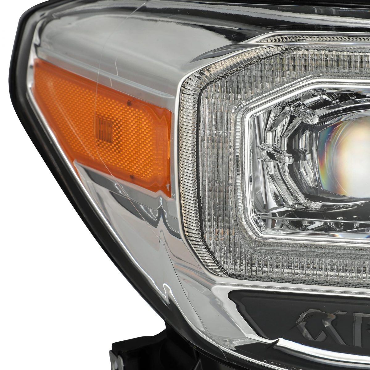 16-23 Toyota Tacoma NOVA-Series LED Projector Headlights Chrome by AlphaRex