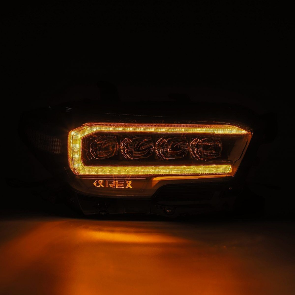 16-23 Toyota Tacoma NOVA-Series LED Projector Headlights Chrome by AlphaRex