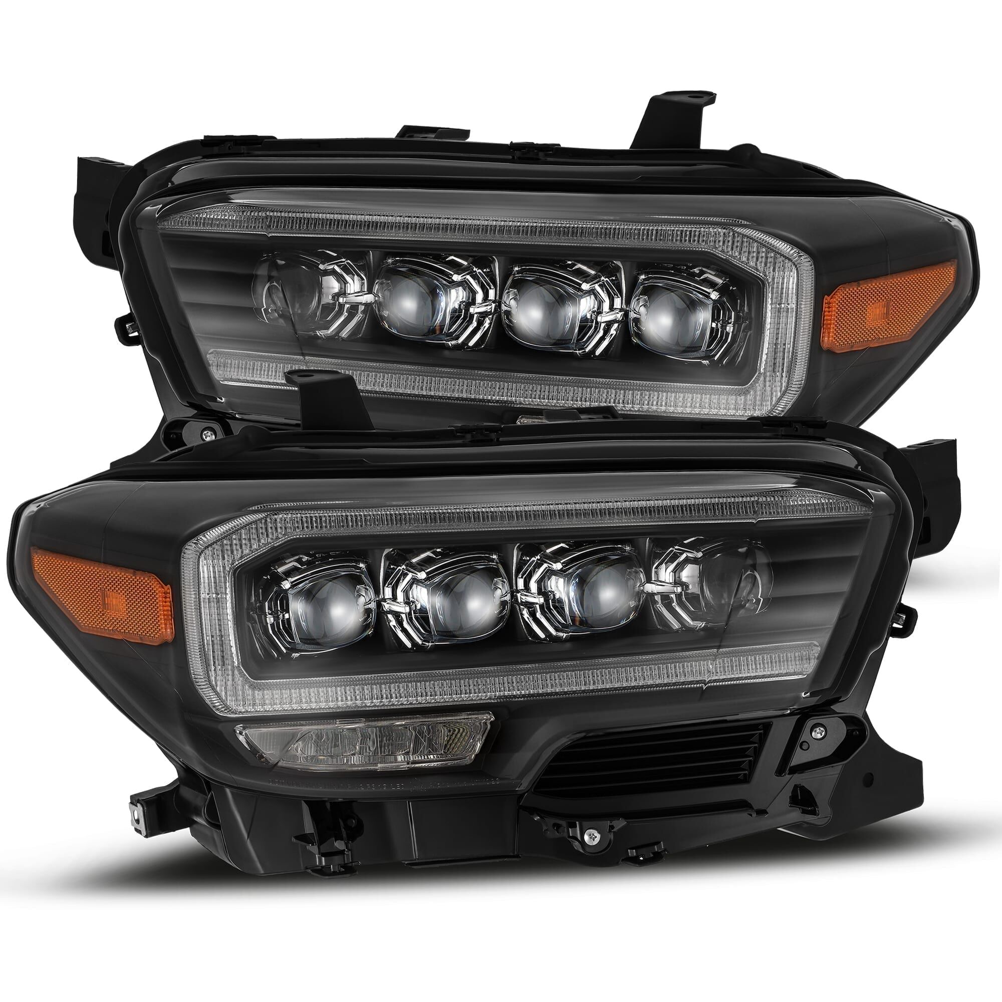 16-23 Toyota Tacoma NOVA-Series LED Projector Headlights Black by AlphaRex - 880707