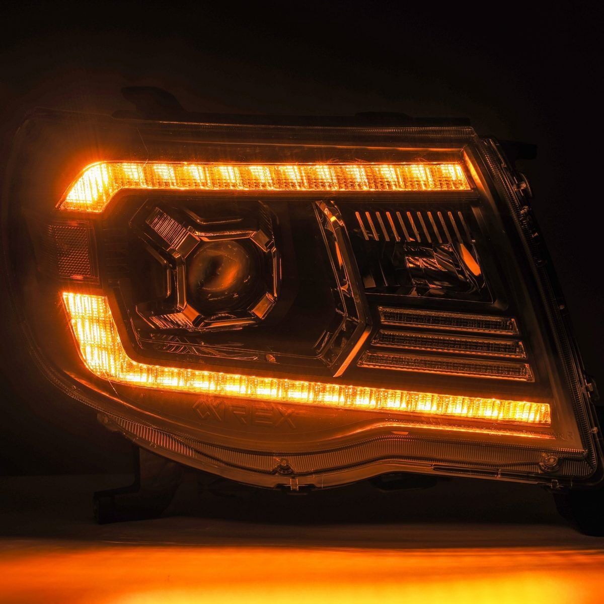 05-11 Toyota Tacoma PRO-Series Projector Headlights Chrome by AlphaRex