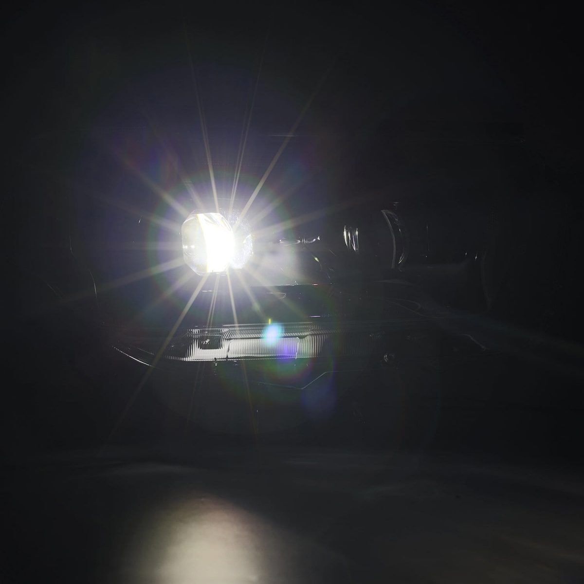10-13 Toyota 4Runner LUXX-Series Projector Headlights Alpha-Black by AlphaRex