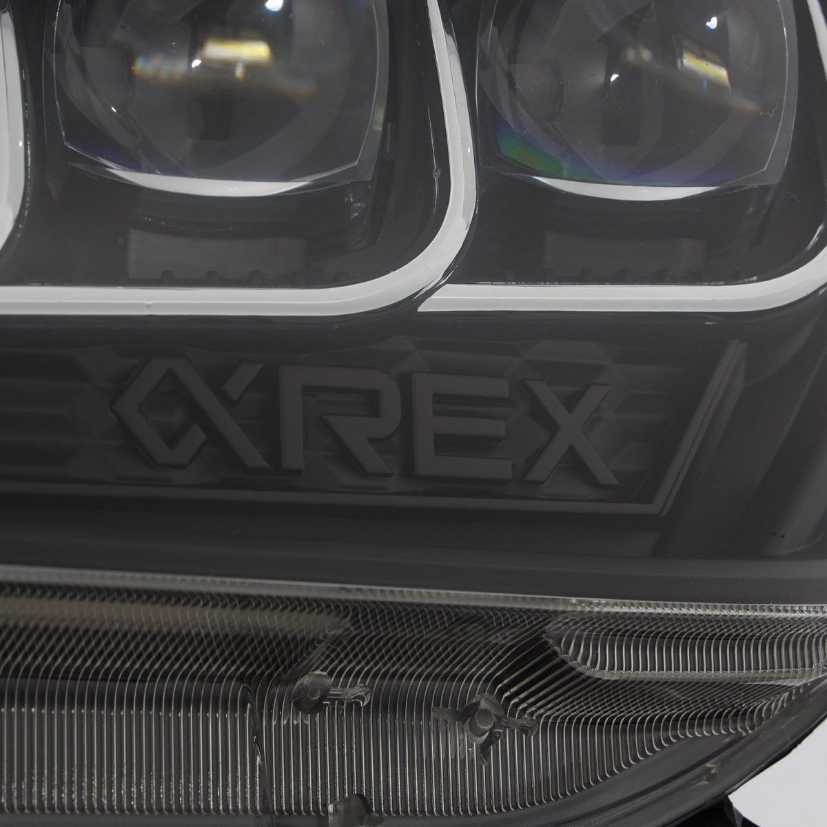 10-13 Toyota 4Runner NOVA-Series LED Projector Headlights Black by AlphaRex